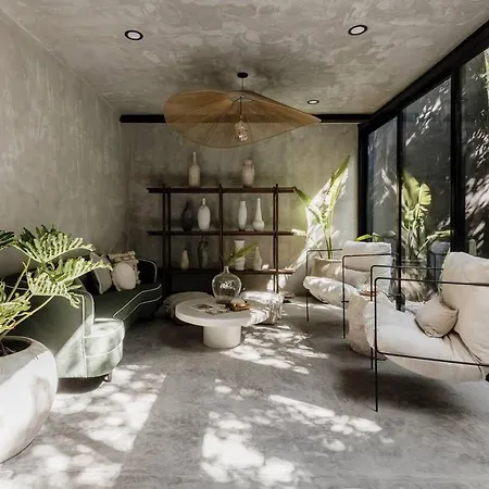 Mar Y Miel Noir Modern Apartment